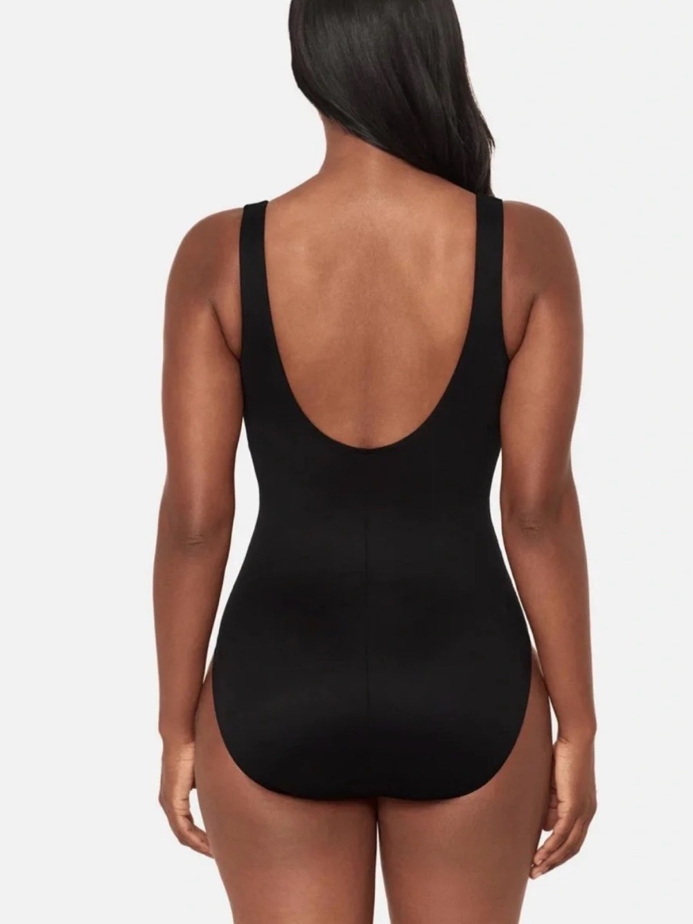 Miraclesuit Black and Brown Animal-Print One-Piece Swimsuit - Picture 2 of 4